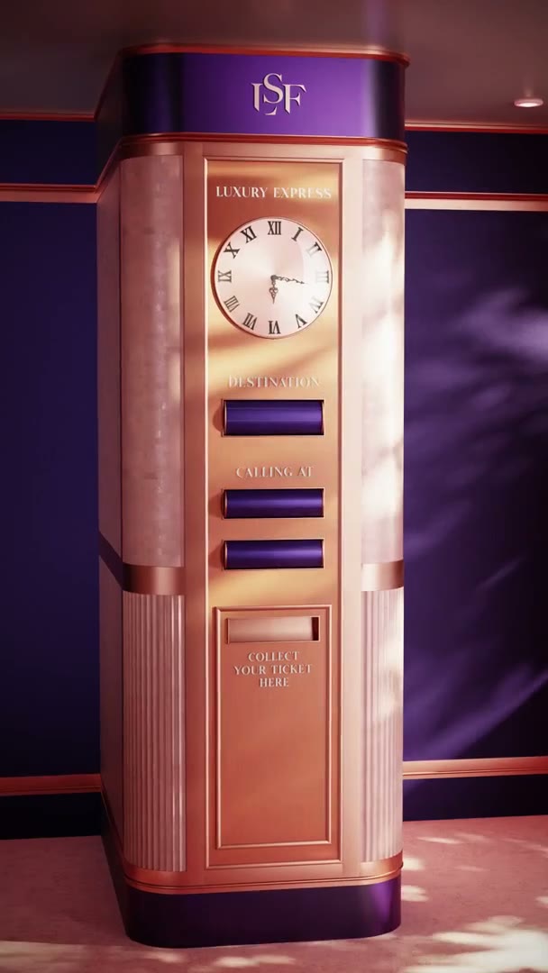 Luxury Shopping Festival teaser, 3D animation by Yellow