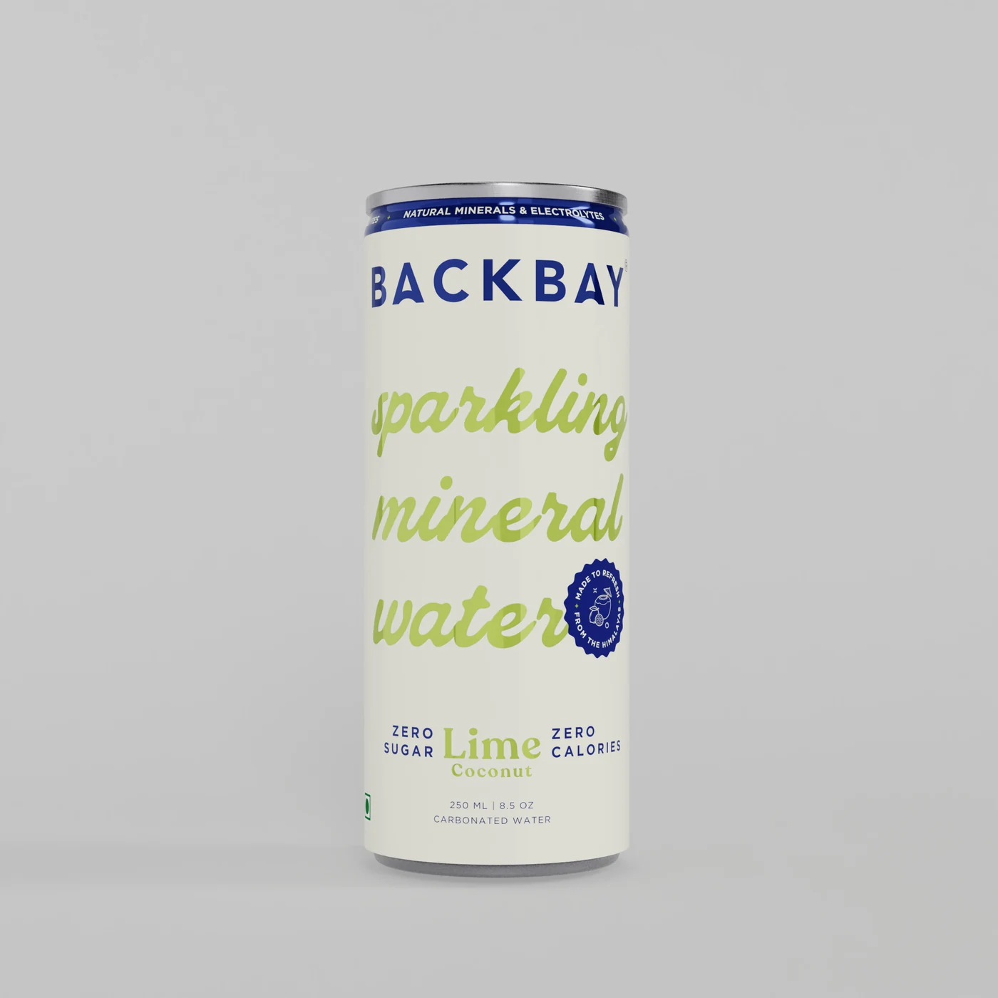 Backbay Sparkling Water, Lime Coconut