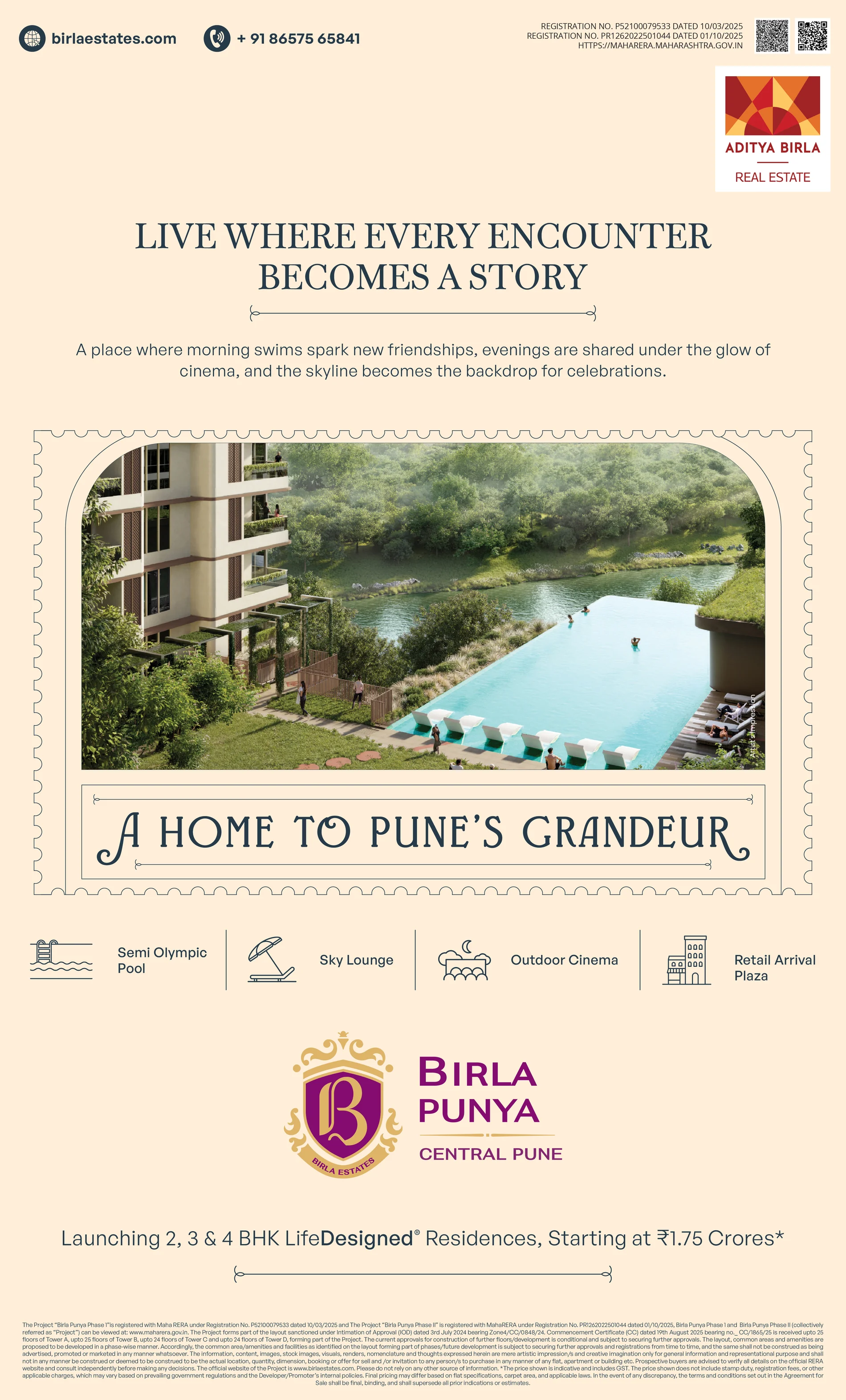 Birla Estates render mailer 04