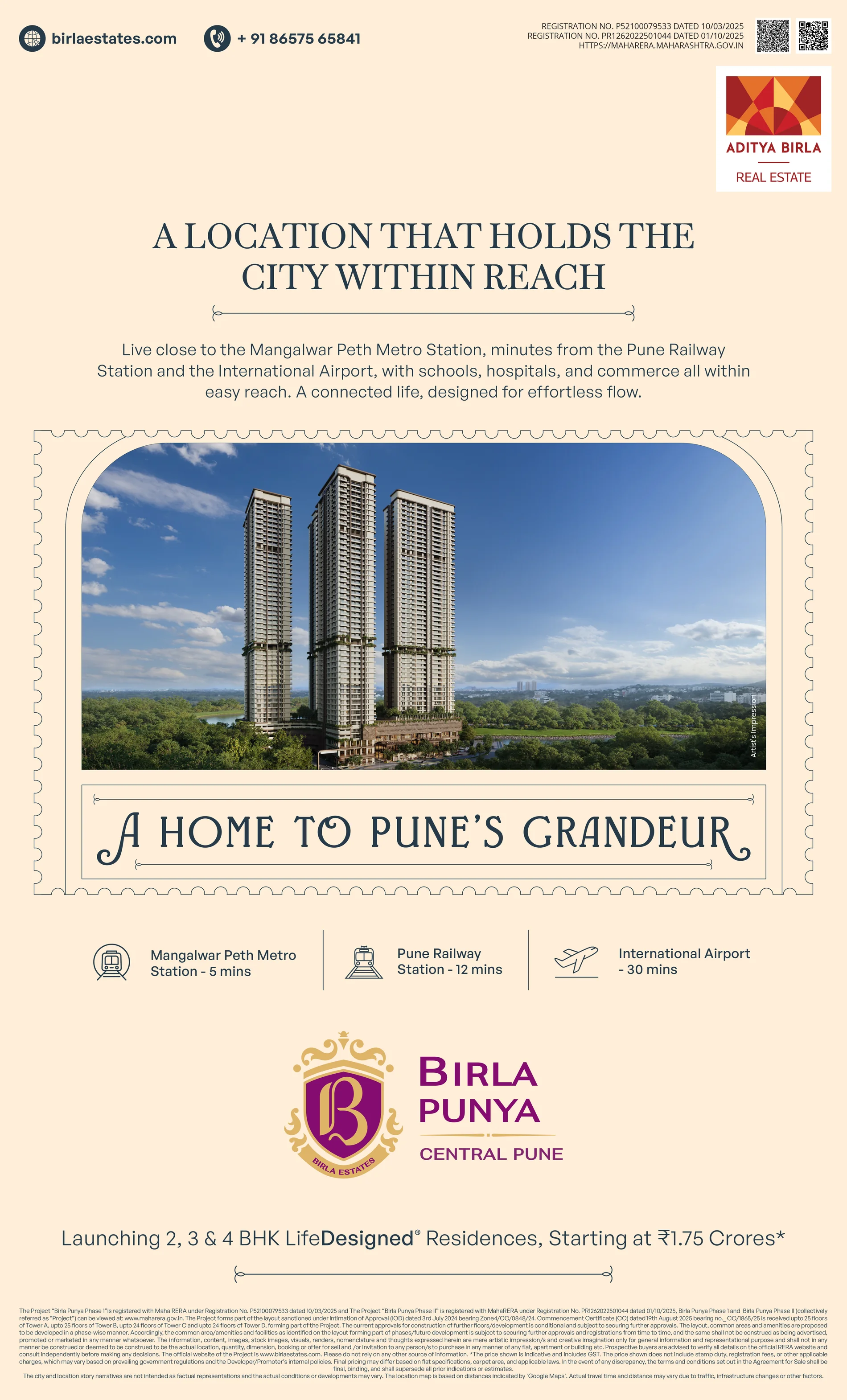 Birla Estates render mailer 06