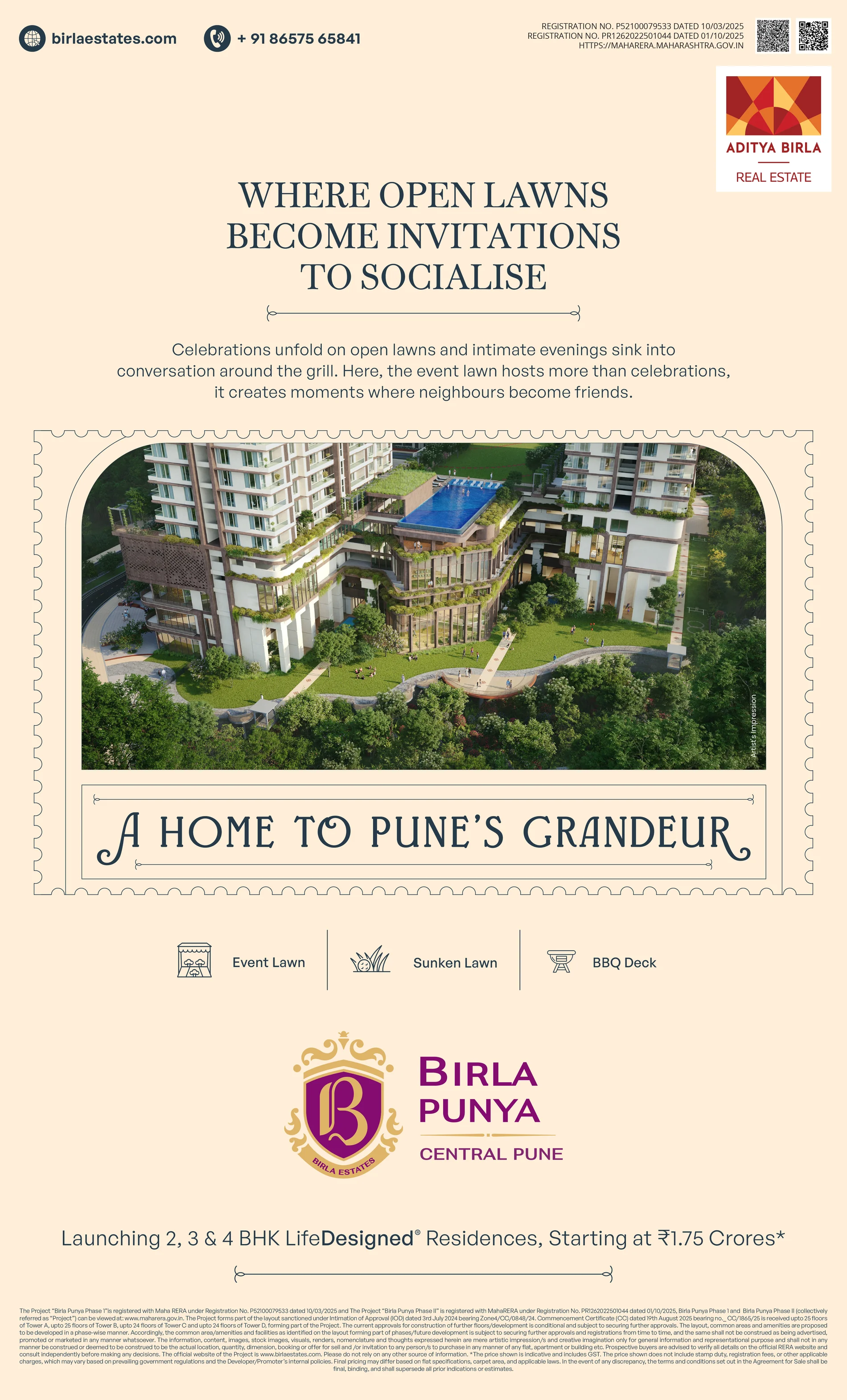 Birla Estates render mailer 08