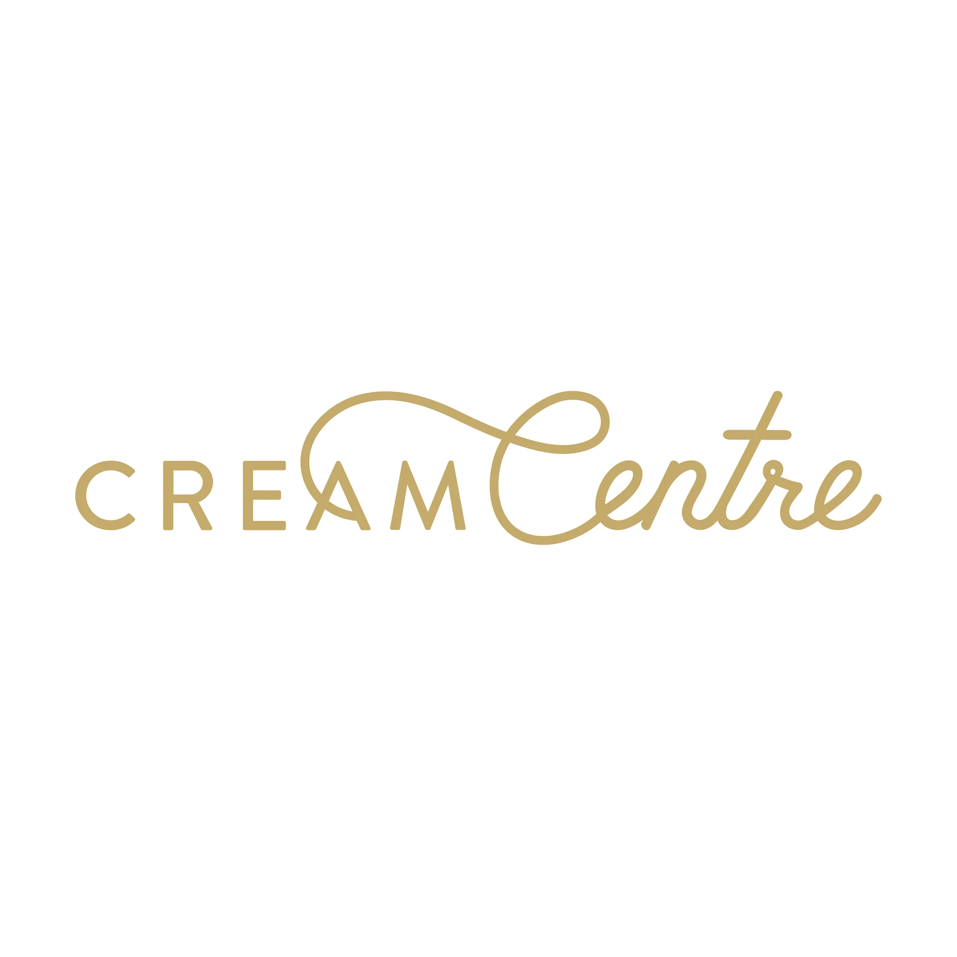Cream Centre identity system