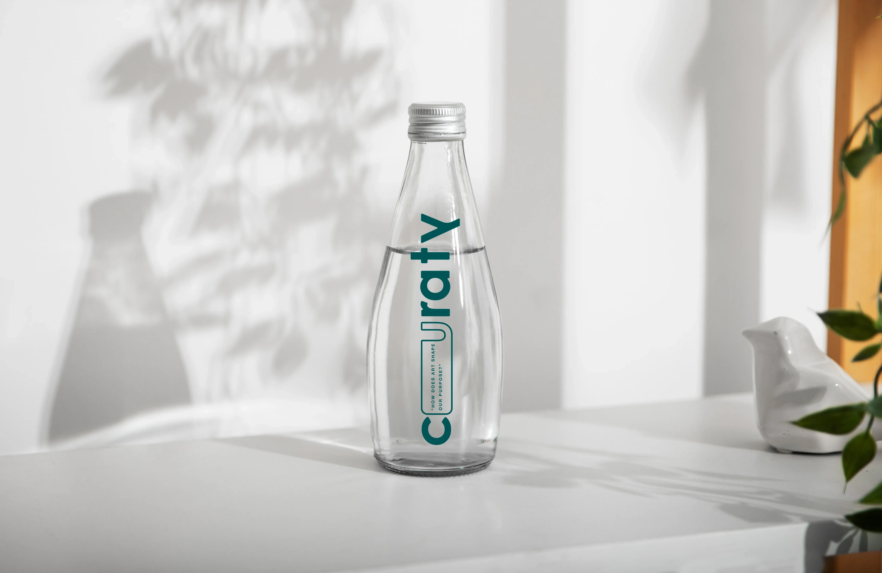 Curaty brand world in application