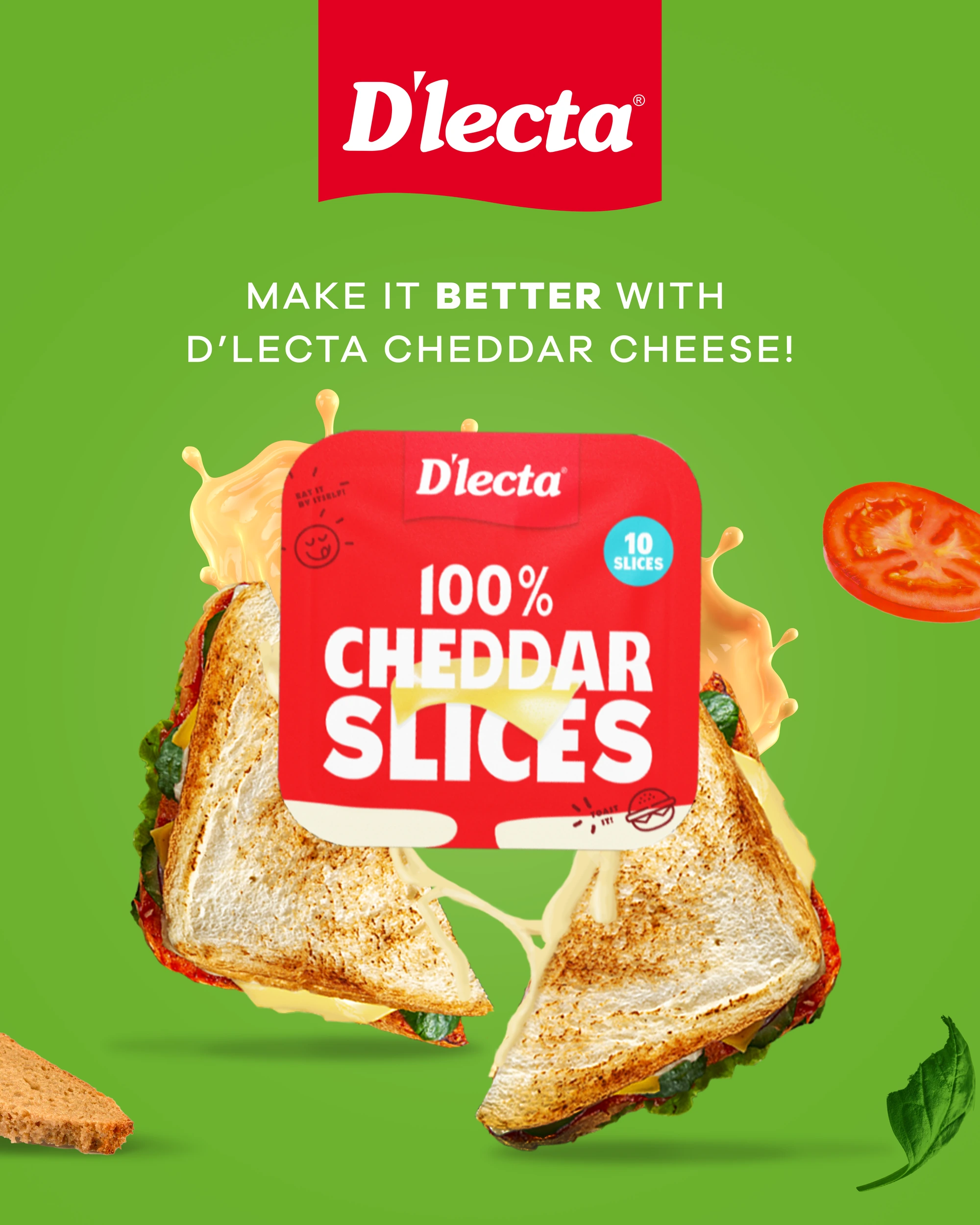 D&rsquo;lecta 100% Cheddar