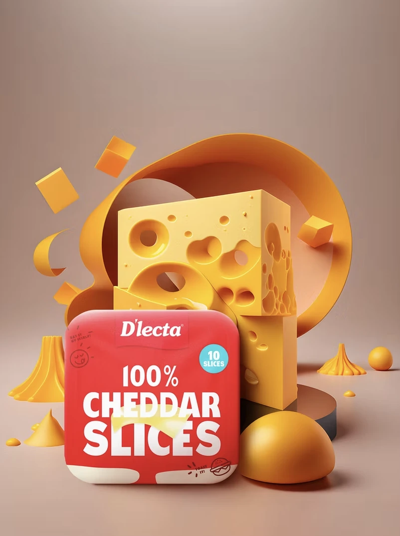 D&rsquo;lecta 100% Cheddar