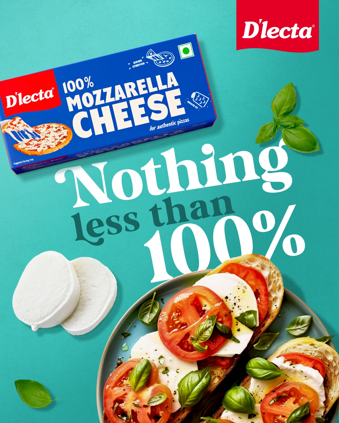 D&rsquo;lecta Mozzarella
