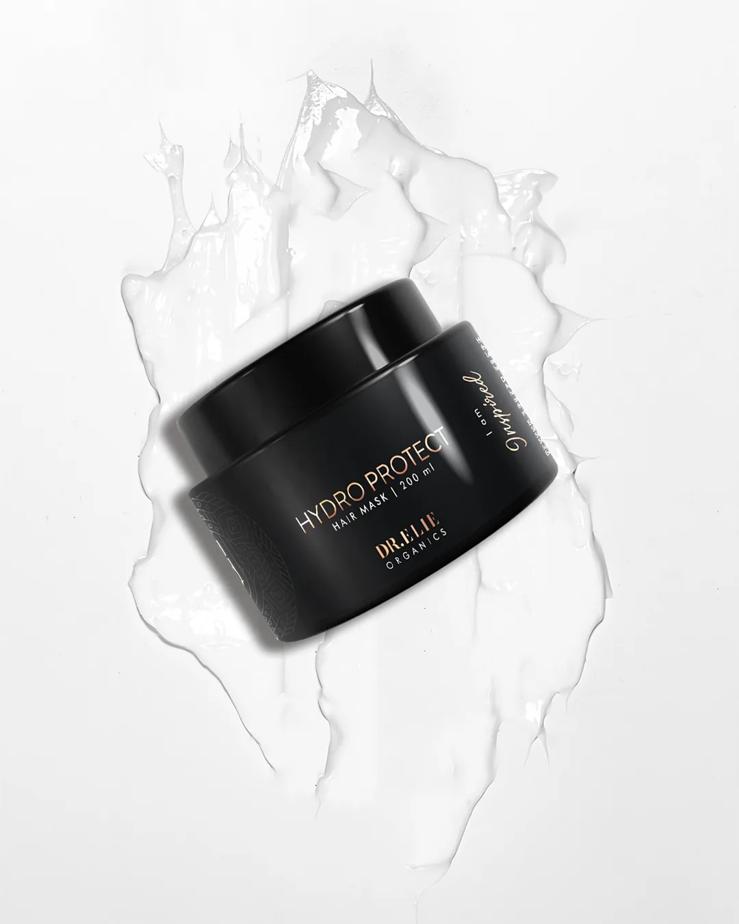 Dr Elie Organics packaging render