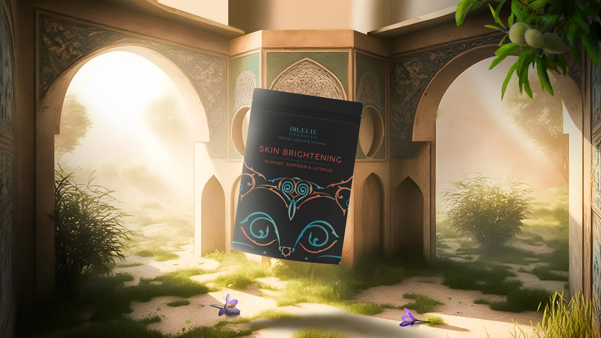 Dr Elie Organics art direction detail