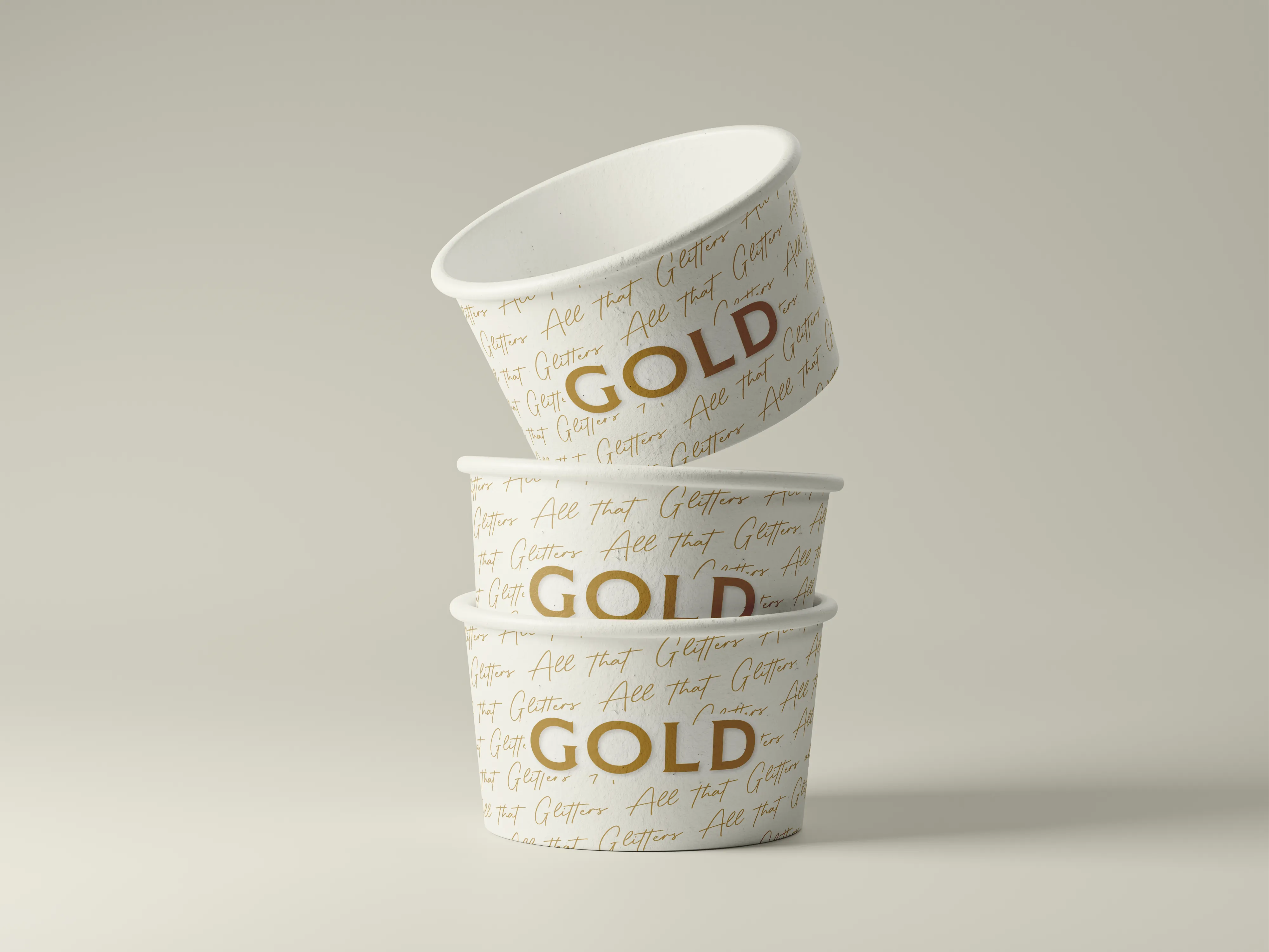 GOLD by ICW identity and packaging