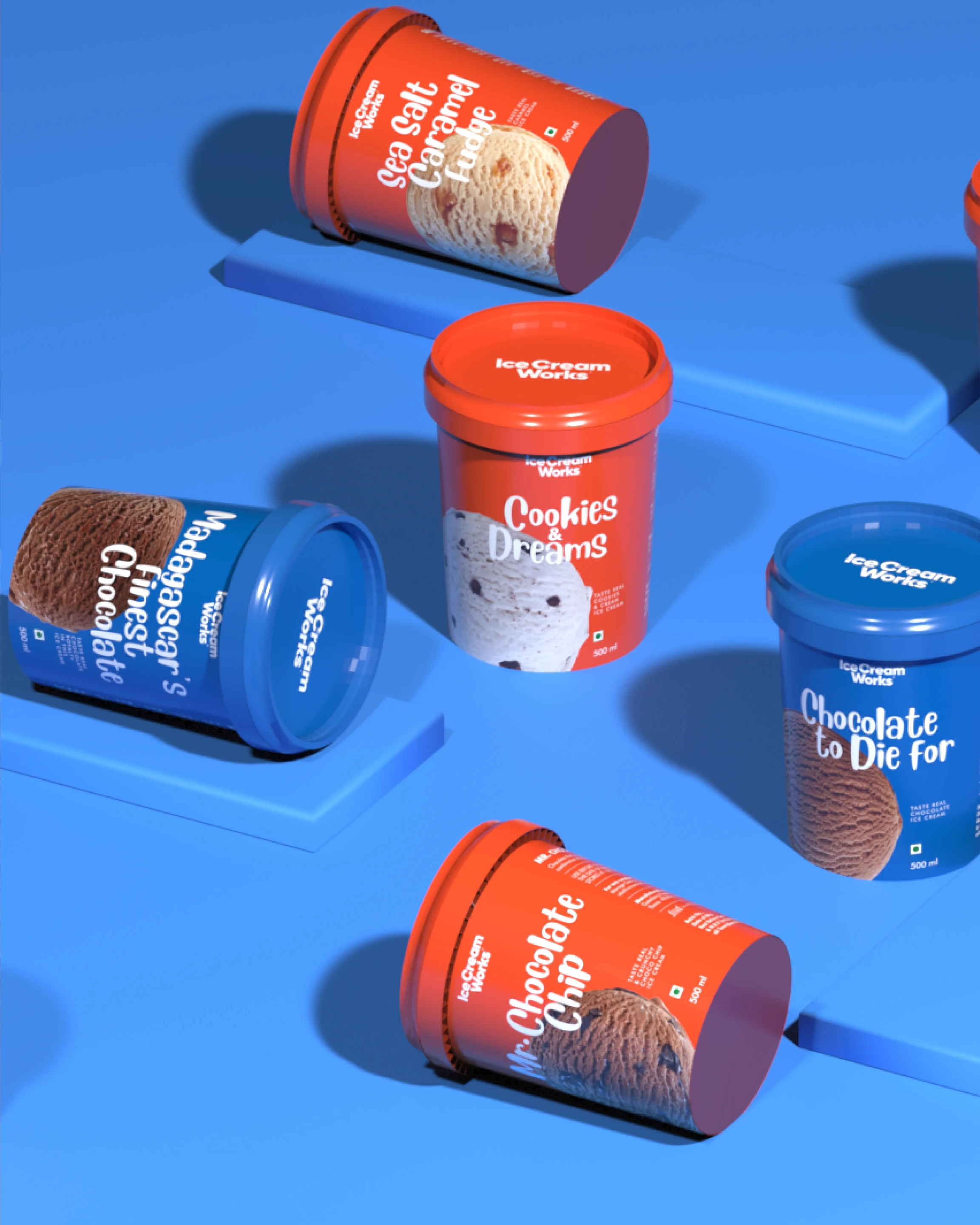 Ice Cream Works collaterals in context