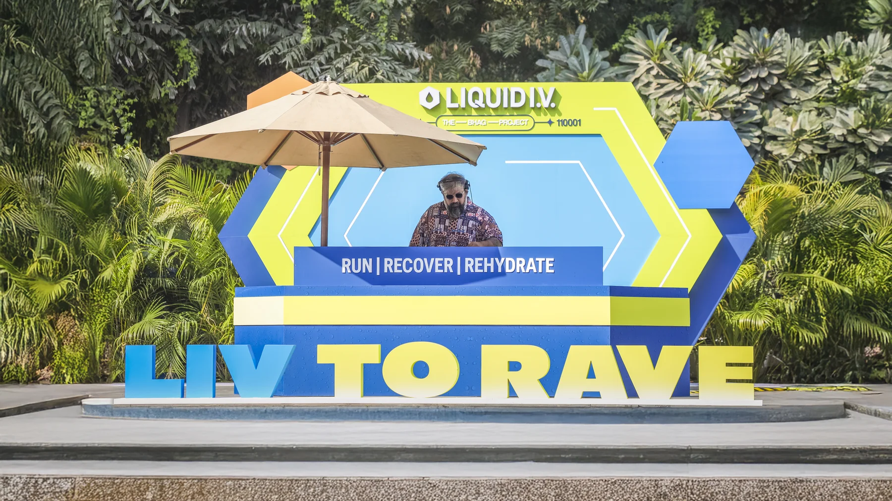 Liquid IV marathon activation