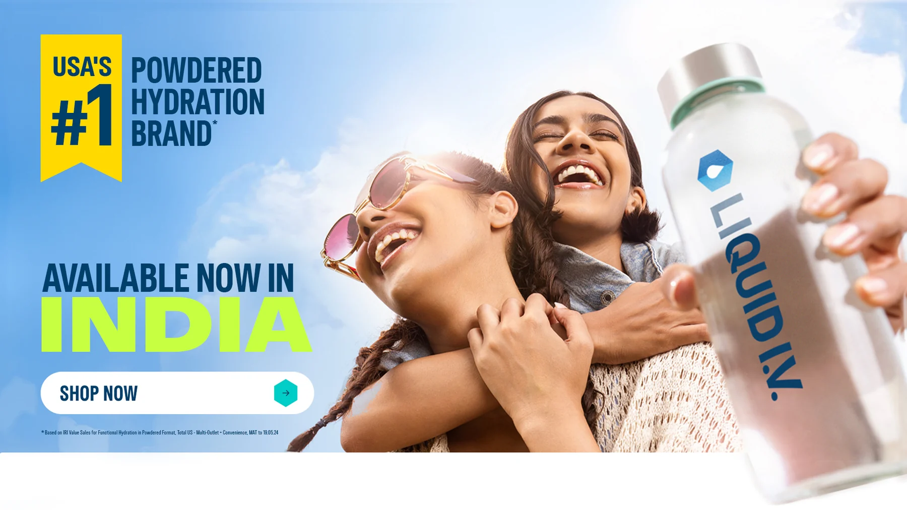 Liquid IV web banner