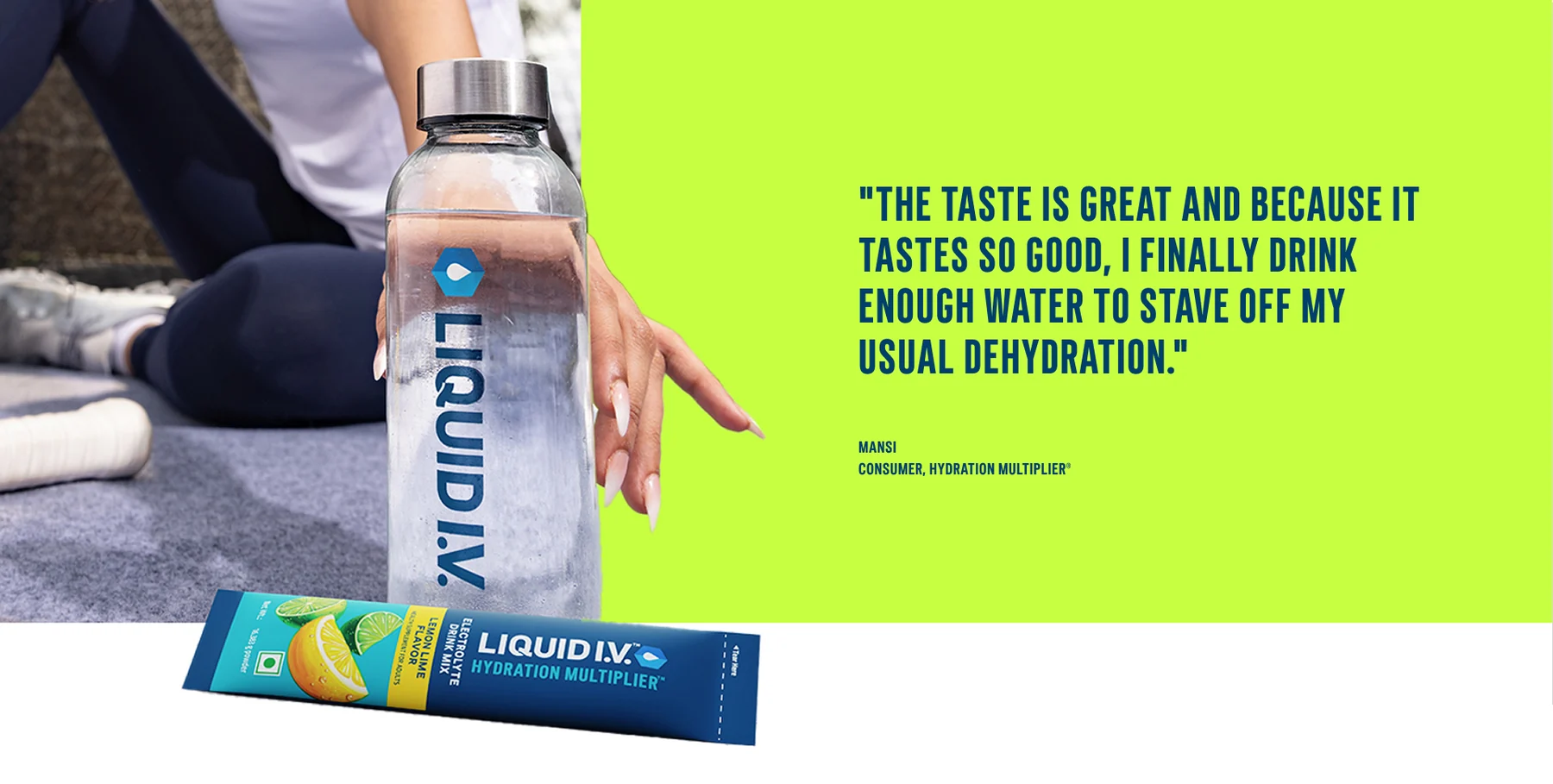 Liquid IV web banner