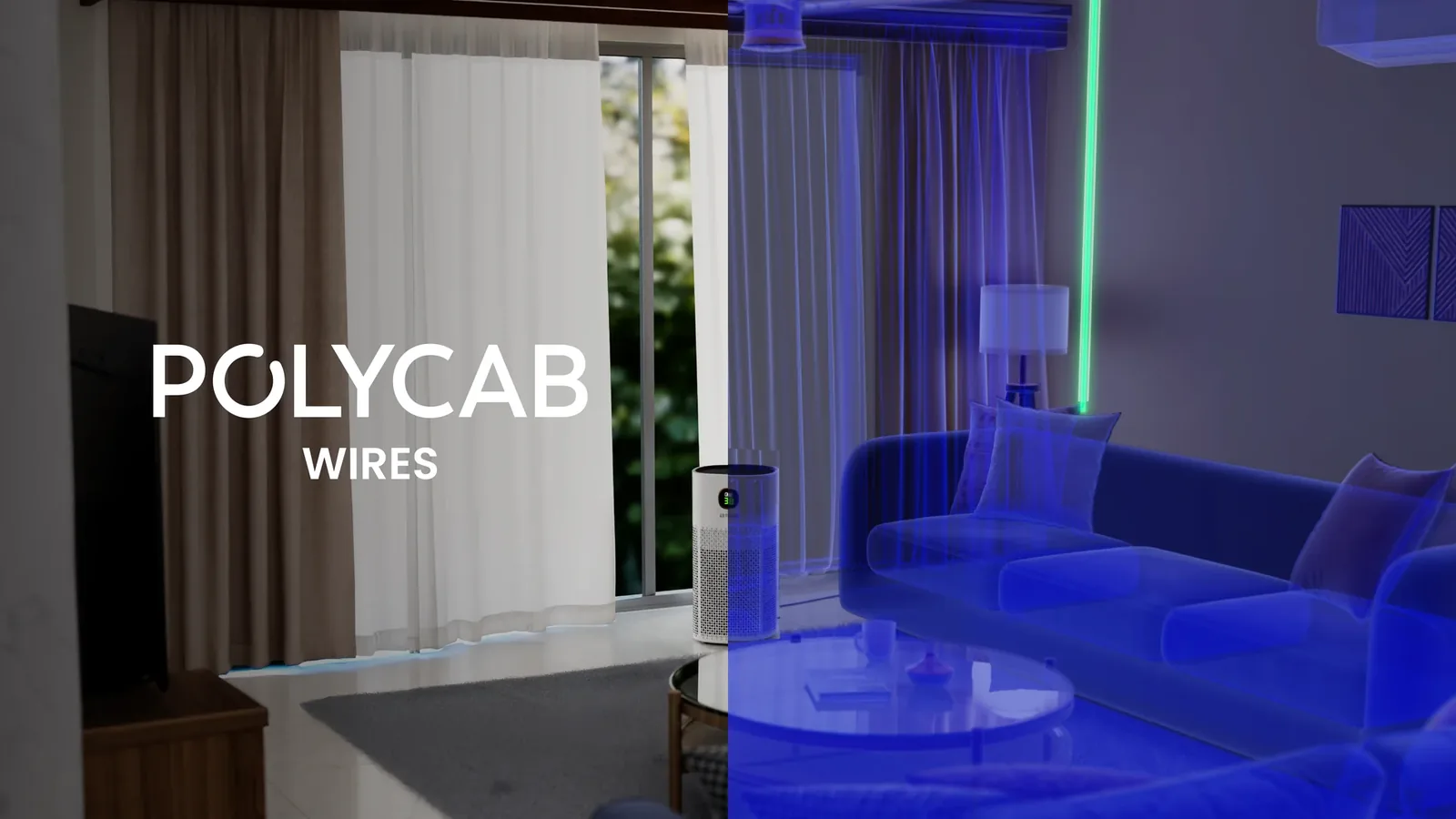 Polycab green wires key visual