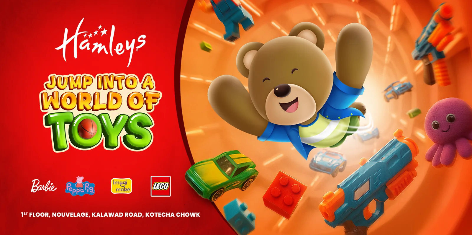 Hamleys India hoarding