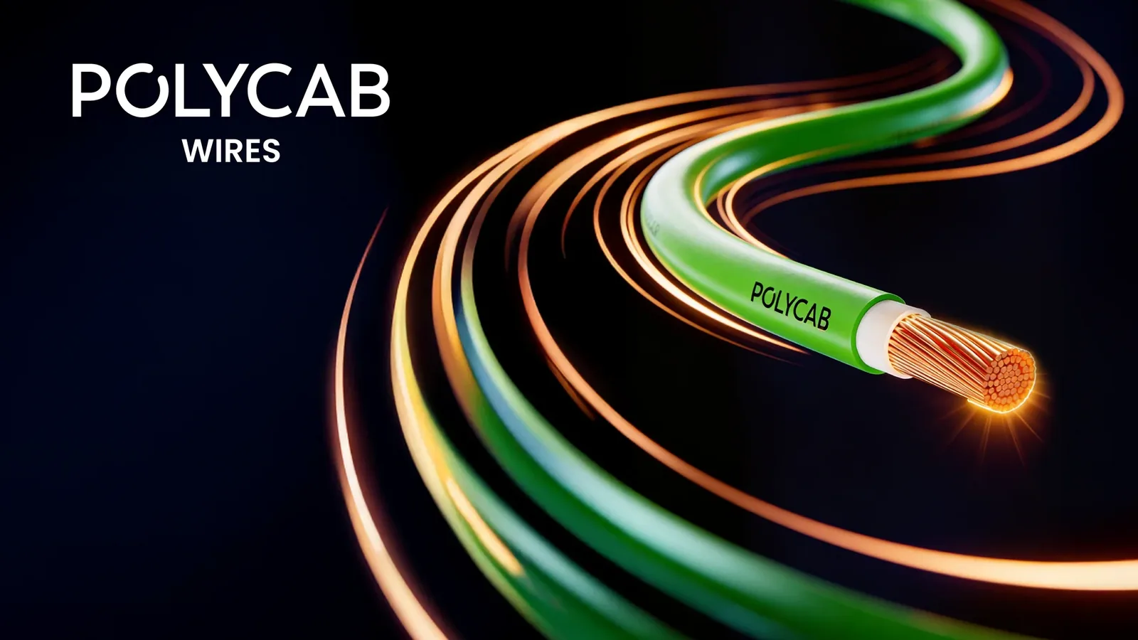 Polycab green wires key visual