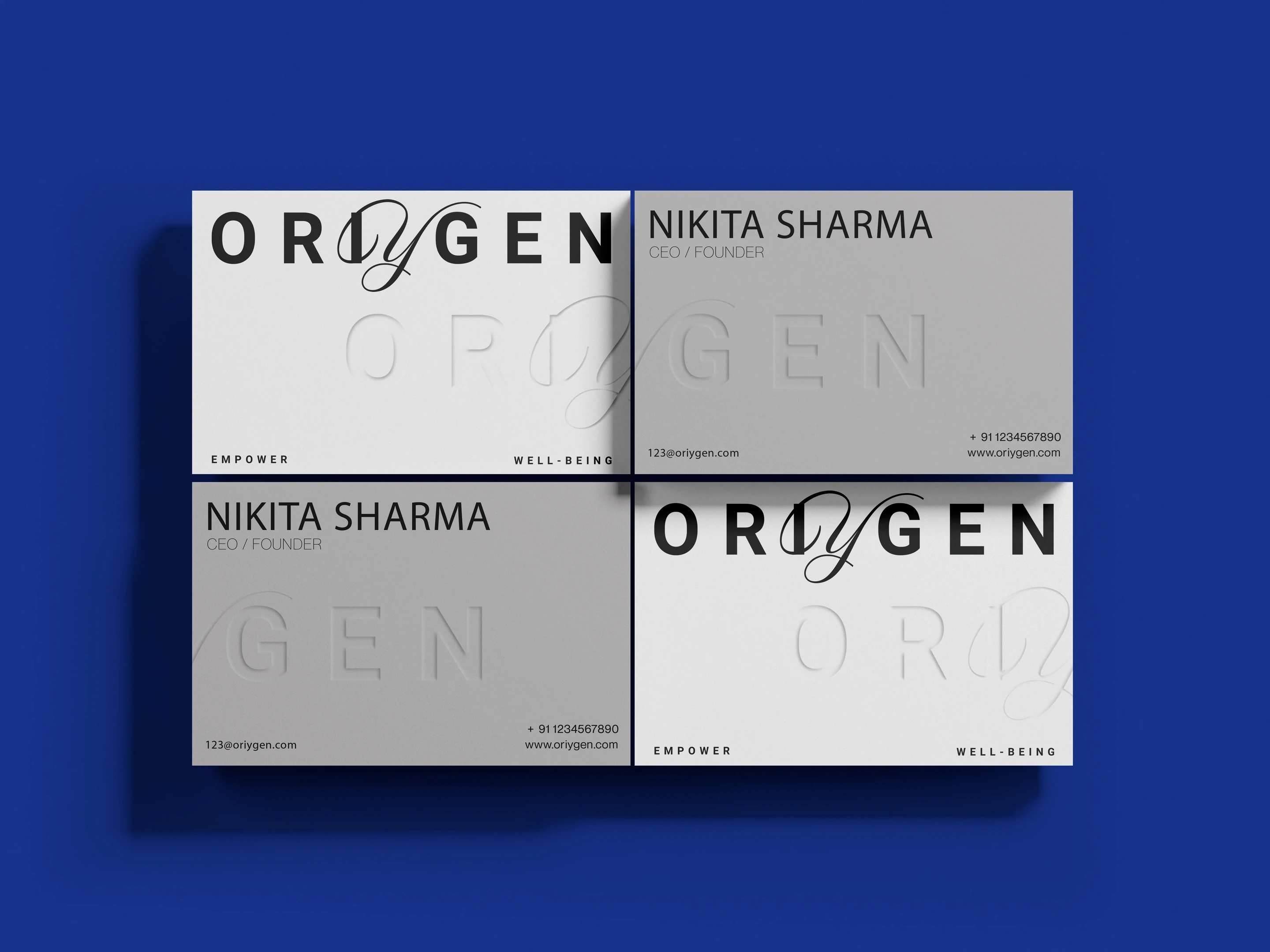Oriygen vitamin spray packaging