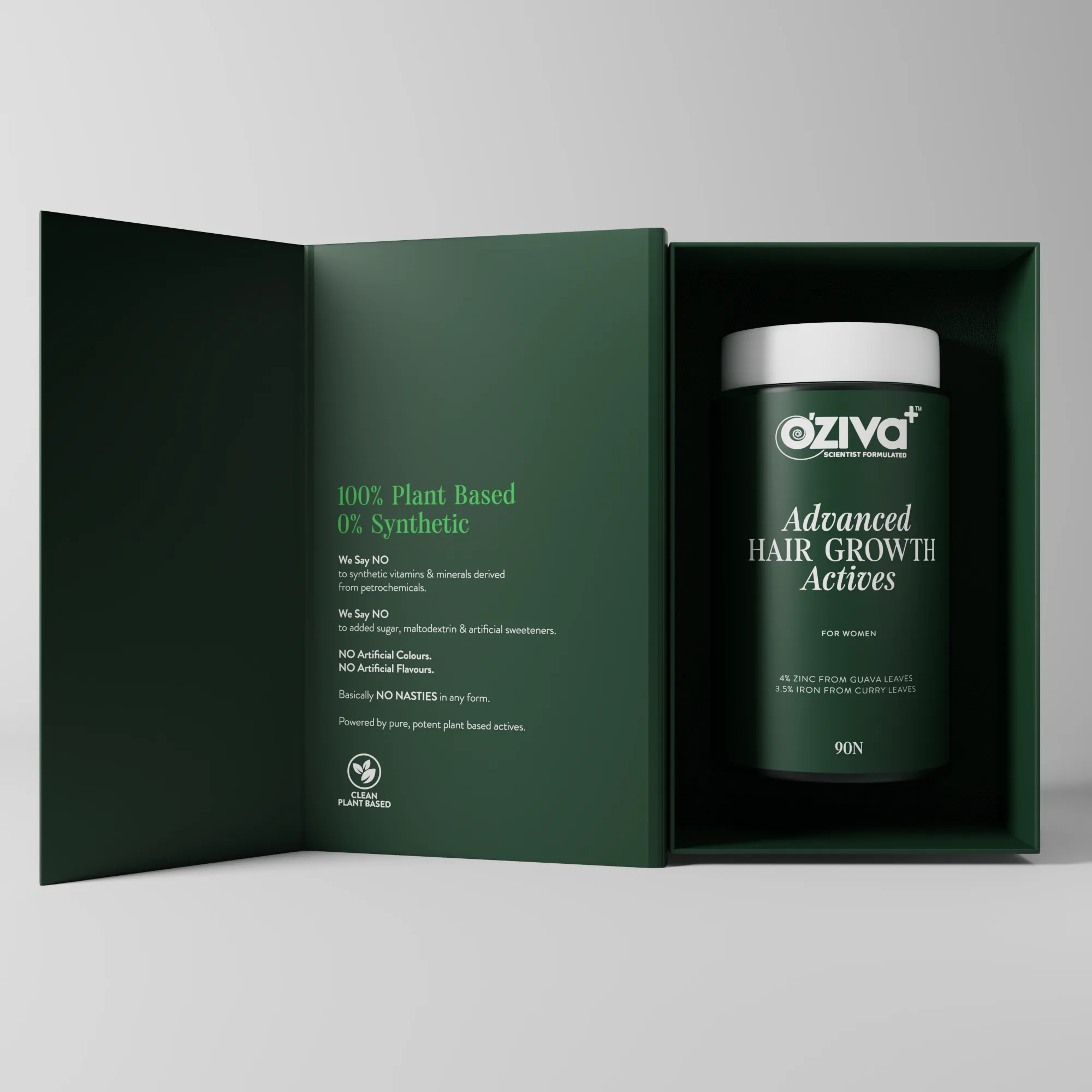 OZiva Advanced packaging · shelf system