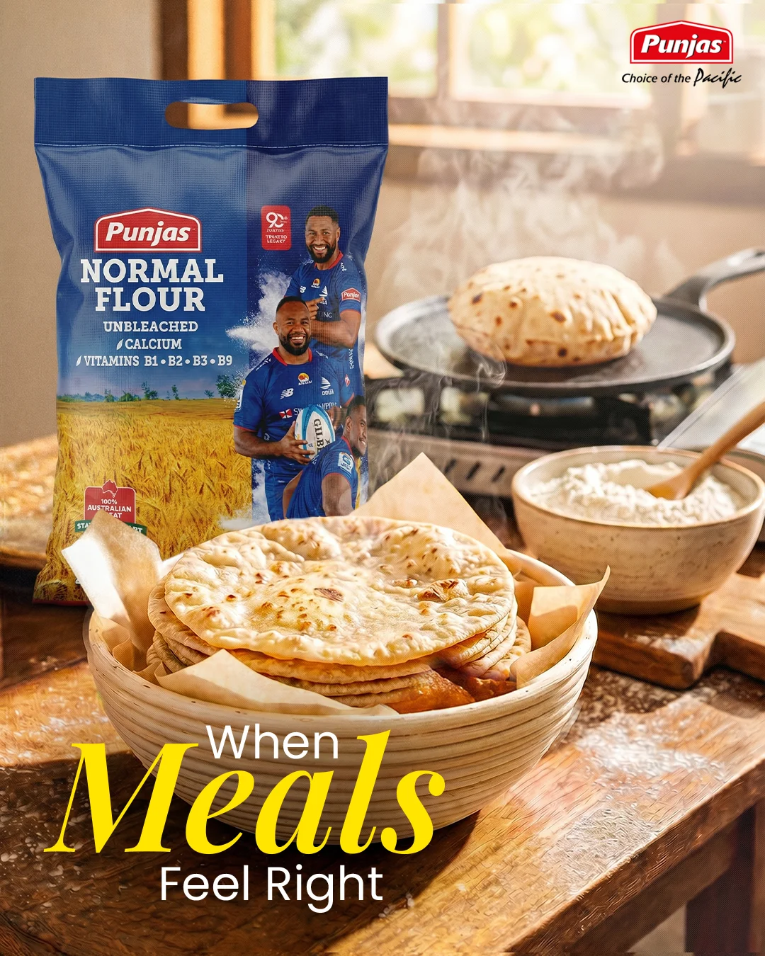 Punjas Flour social creative