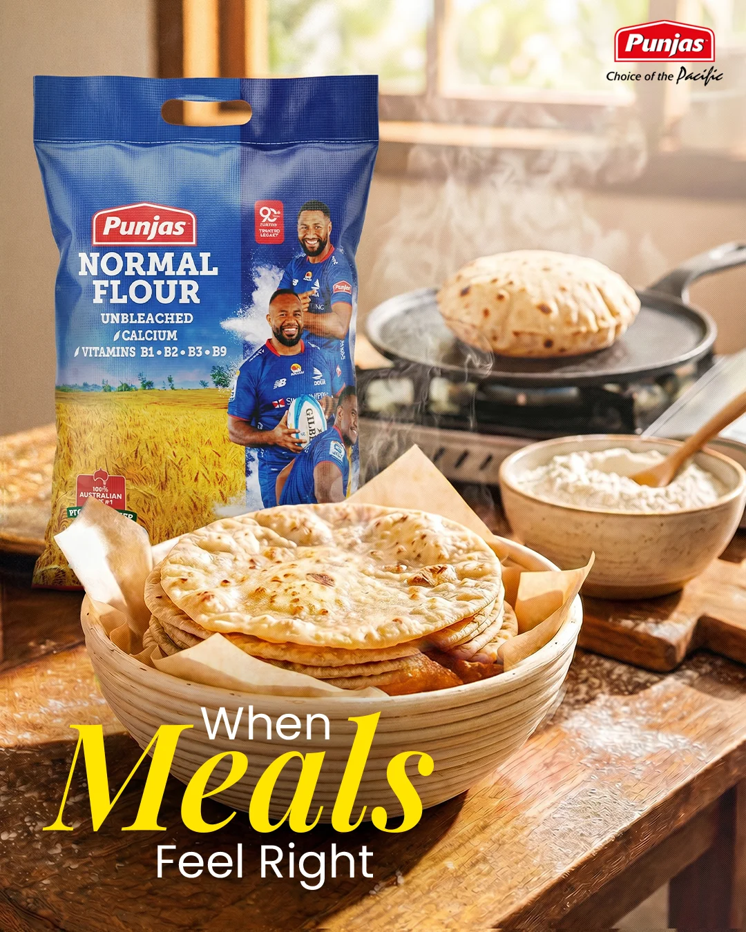Punjas Flour social creative