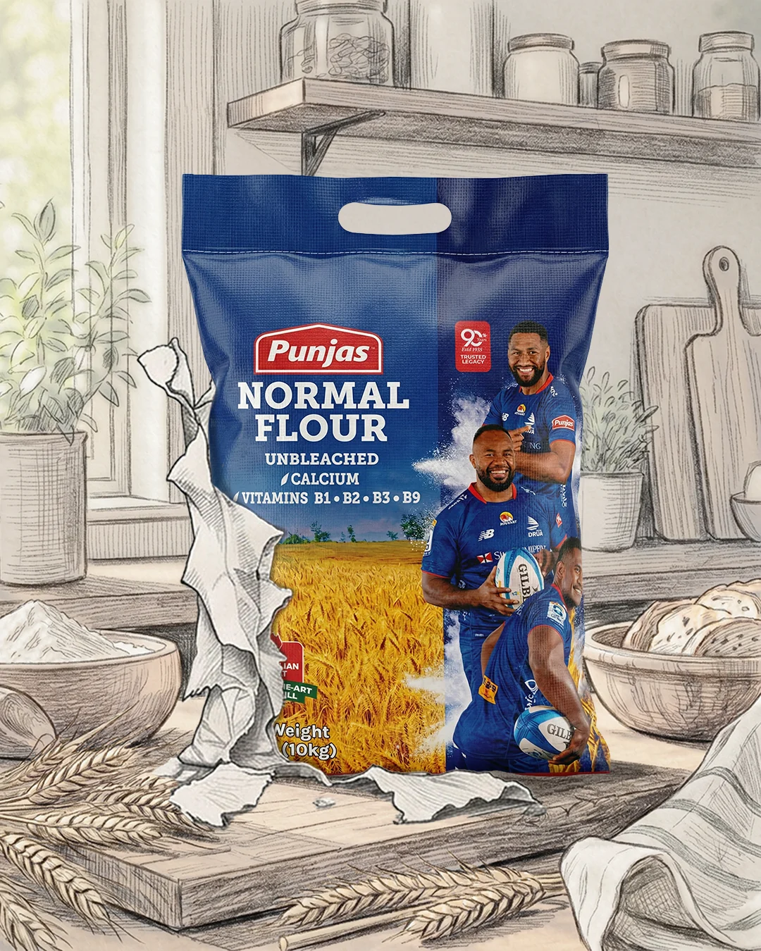 Punjas Flour social creative