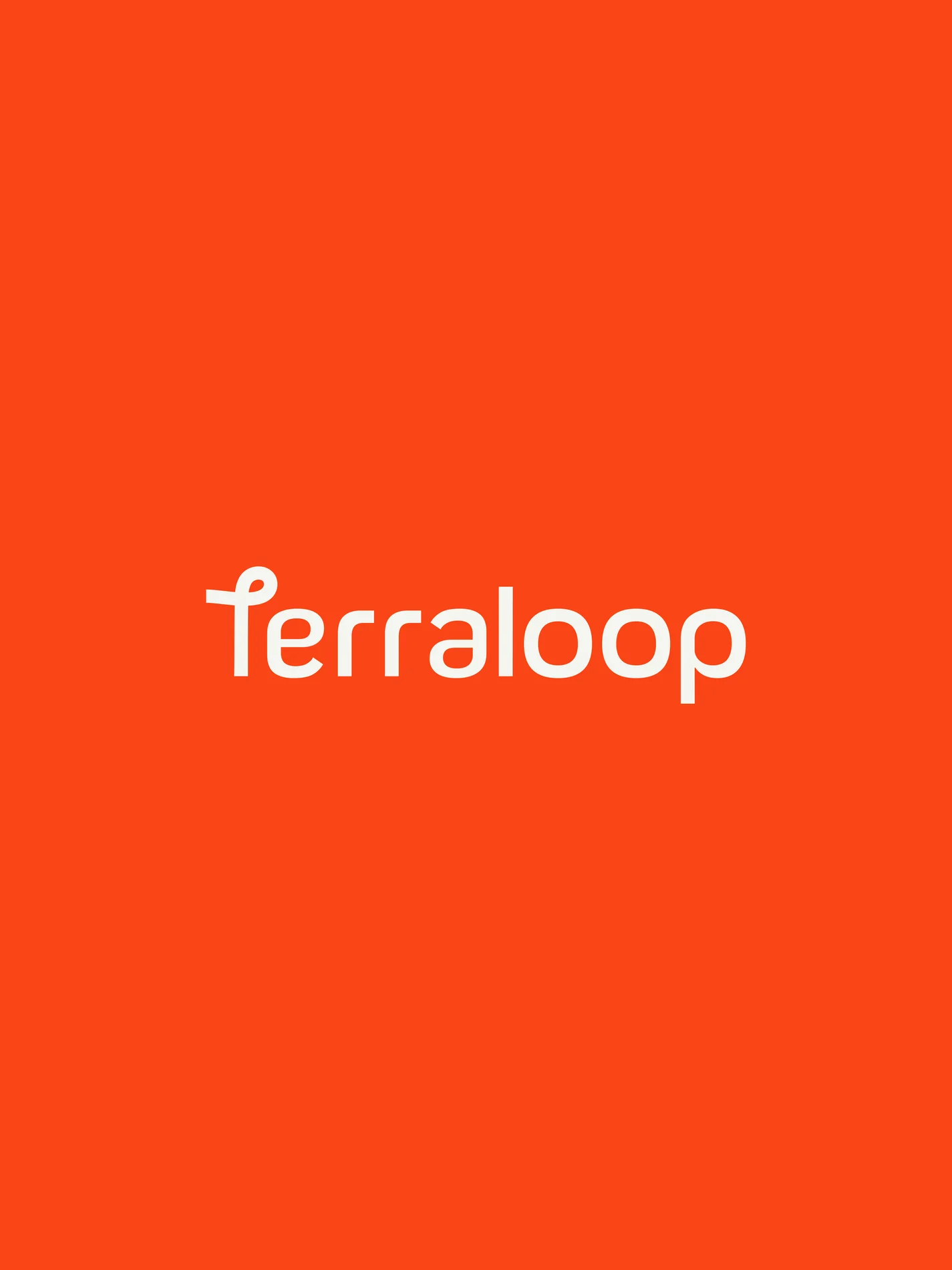 Terraloop logo, the Loop mark