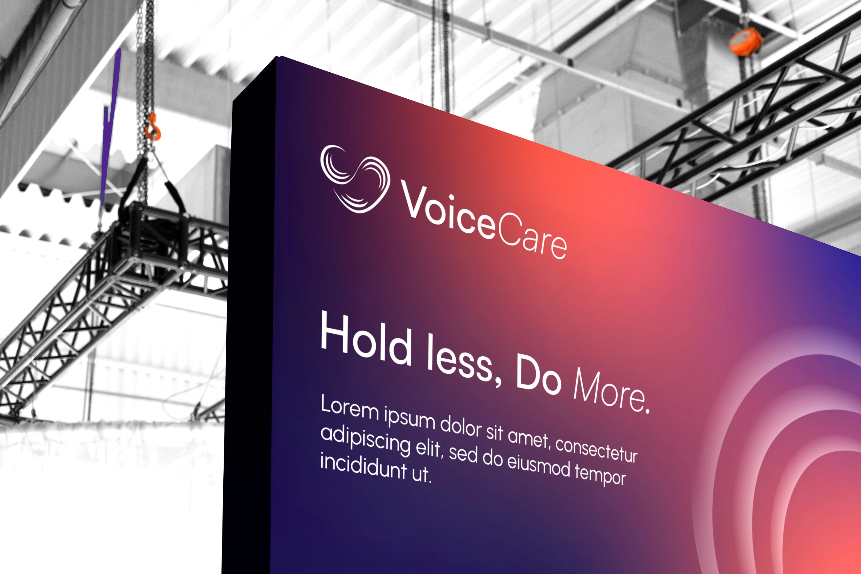 VoiceCare website and collaterals