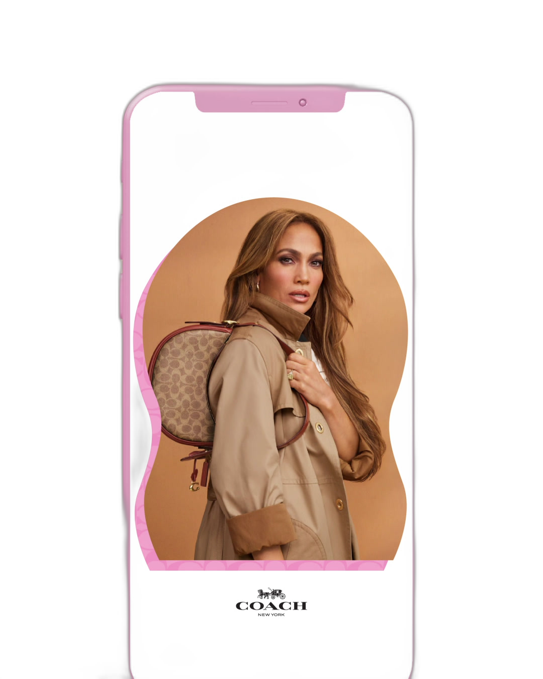 Coach Soft Tabby in cream, heritage